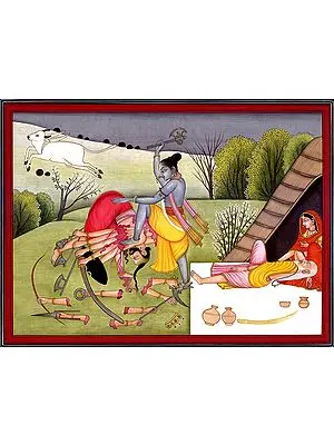 Parashurama Killing Kartaveerya