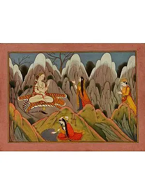 Lord Shiva in Kailash