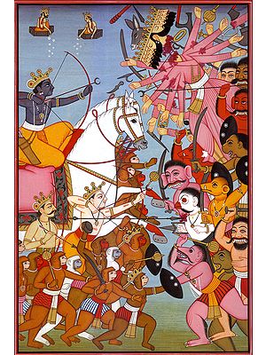 Rama's Battle with Ravana