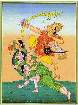 Kamadeva and his Mount Parrot