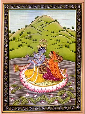 Krishna and Meera