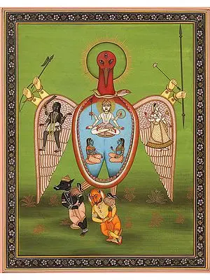 Lord Shiva as Sharvesha