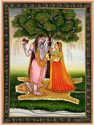 Lord Shiva with Parvati