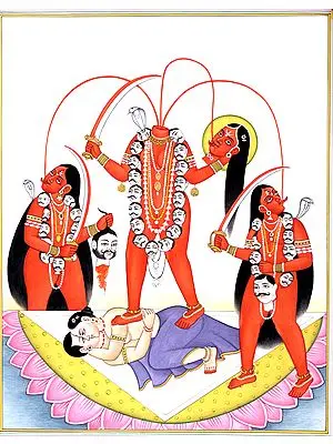 Chhinnamasta, Who Decapitates Herself to Feed Devotees
