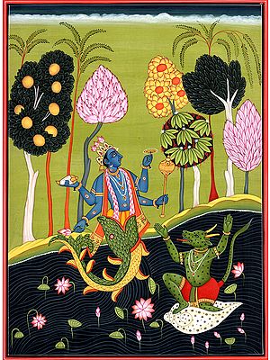 Matsyavatara of Shri Vishnu Ji