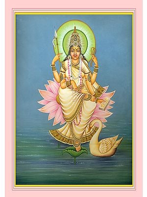 Saraswati, Emerging From The Glamour Of The Twilight