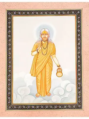 Devi Poornima With The Golden Brow