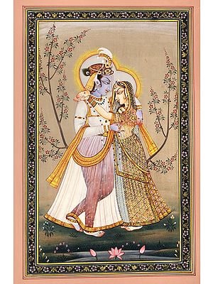 Radha Krishna in The Garden of Love