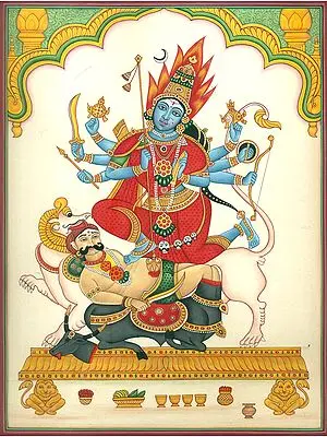 Shyambarna Devi Durga