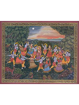 Krishna's Rasa with Gopis on Kartika-Purnima