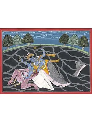 Matsya, the Fish Incarnation of Vishnu