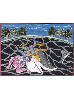 Matsya, the Fish Incarnation of Vishnu