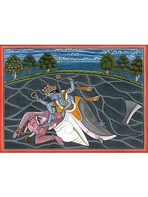 Matsya - The Fish Incarnation of Vishnu