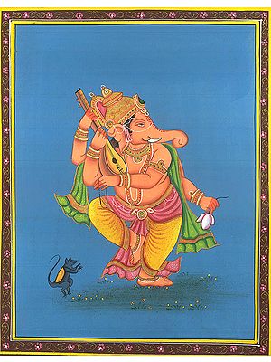 Nrittya Ganesha Plays Veena (Musical Ganesha Series)