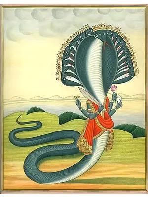 Adi Shesha as Personification of Tamasic Guna (Based on the Bhagavata Purana)