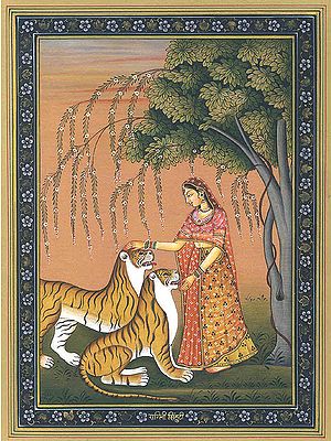Ragini Sehuti with Tigers