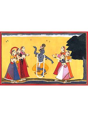 Singing and Dancing with Krishna