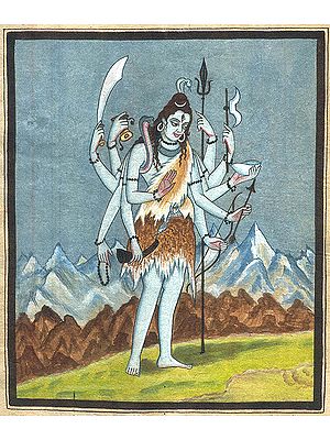 Ten-Armed Lord Shiva