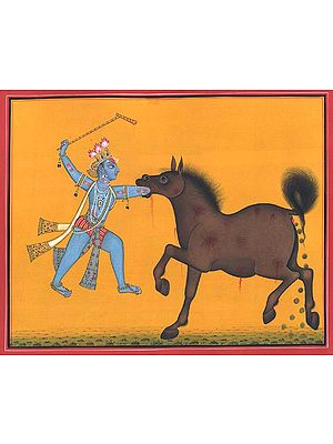 Tender Lotus-Hands Become Heated Iron Rods or Krishna as Keshava