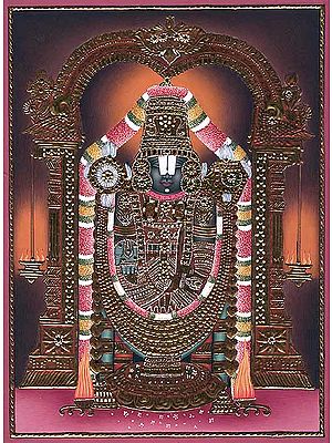 The Holy Image of Tirupati Balaji