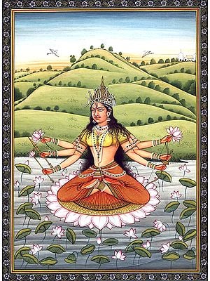 Shashtabhujadharini Devi Bhuvaneshvari