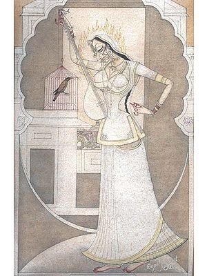 The 'Virahini' or the Maid Whose Love is Away From Her