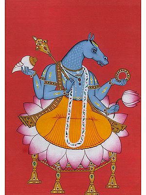 Vishnu as Hayagriva