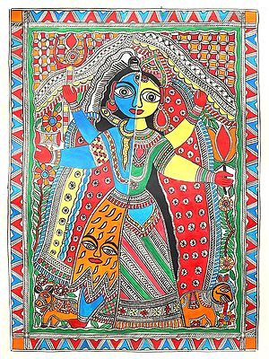 Buy Folk Art & Paintings | Paintings on Silk & Cotton | ExoticIndia