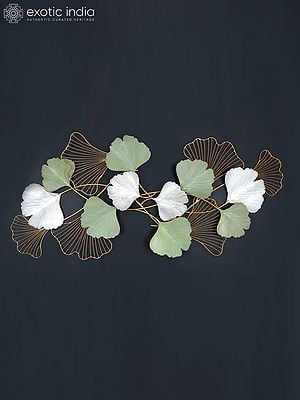 72" Designer Ginkgo Leaves Wall Decor | Home Decor