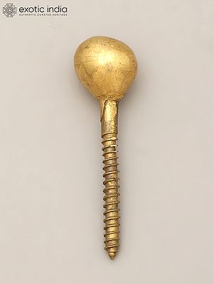 2" Brass Screw with round Top