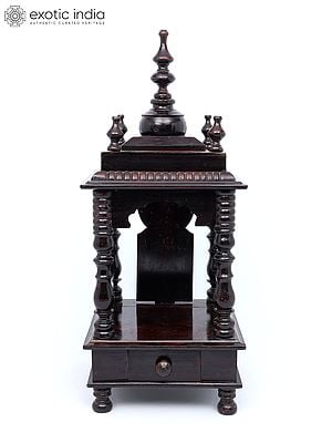 21" Designer Wood Temple with Drawer