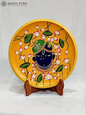 Shrinath Ji - Pichwai Art | Wall Hanging Plate