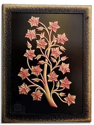 21" Framed Floral Wall Art