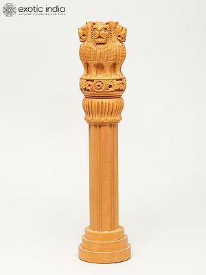 The National Emblem Of India - Ashoka Stambh | Handmade Home Decor Item