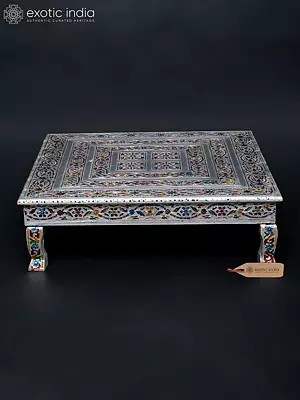 Decorated Puja Chowki