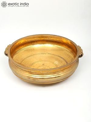 21" Brass Urli