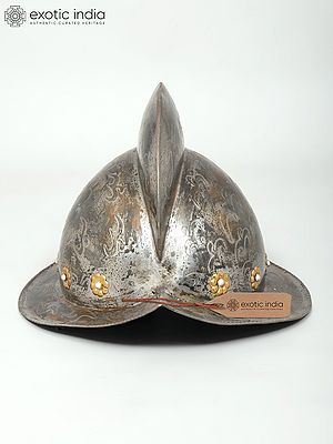 15" Medieval Spanish Comb Helmet