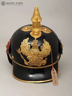 12" German Prussian Pickelhaube Helmet