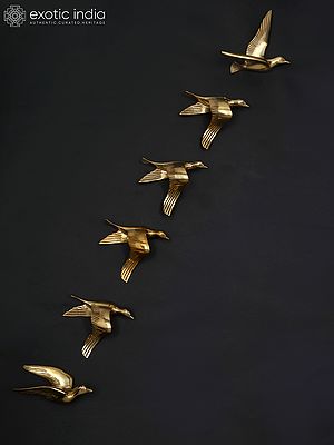 Decorative Wall Hanging Birds | Set of Six | Wall Decor