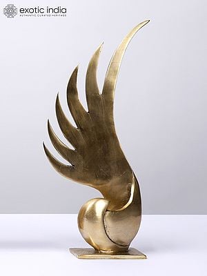 11" Stylish Brass Trophy | Table Deocr