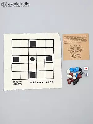 Chowka Bara (Ashta Chamma) | Traditional Indian Board Game Set