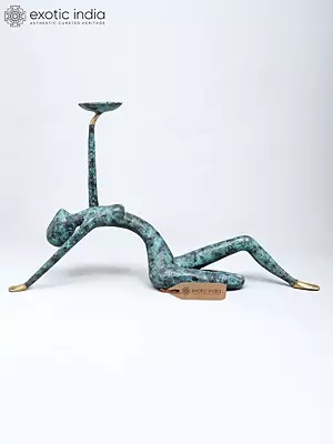 27" Graceful Offering Lady Candle Holder | Home Decor