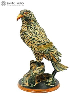 13" Brass Eagle Figurine | Home Decor