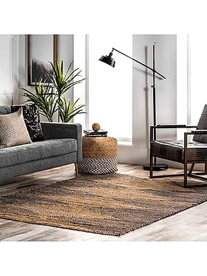 Natural Colette Jute Diamond Area Rug - Available in Colors & Sizes