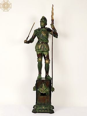 49" Roman Warrior Statue | Home Decor