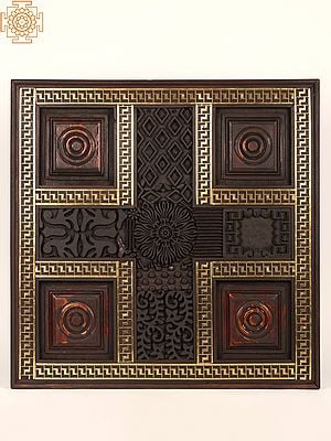 24" Decorative Wooden Wall Panel
