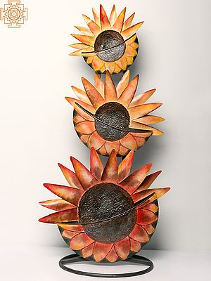 Sunflower Iron Sculpture