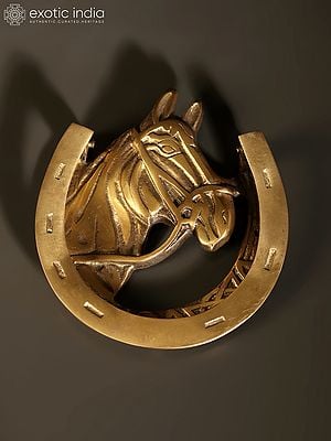 5" Brass Horse Door Knocker