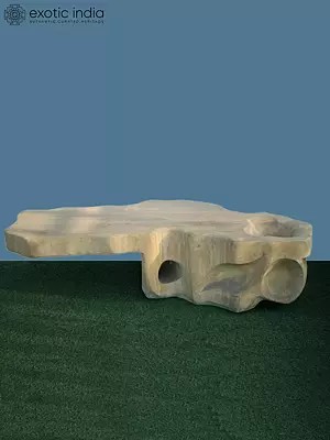 60" Marble Beautiful Bench/ Table For Home