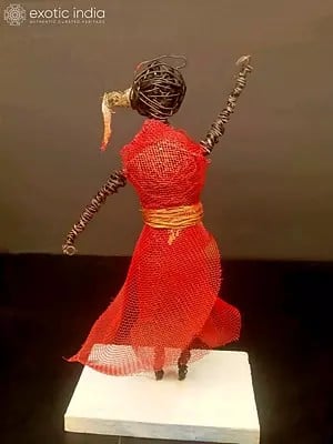 Dancing Lady - Female Figure | Wire Art | Home Decor